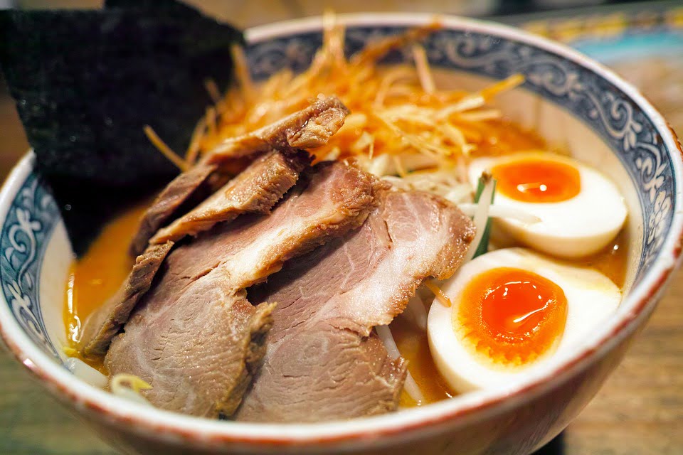 un plat de ramen d'ishiraku