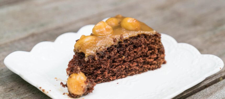 Gâteau au chocolat et à la banane