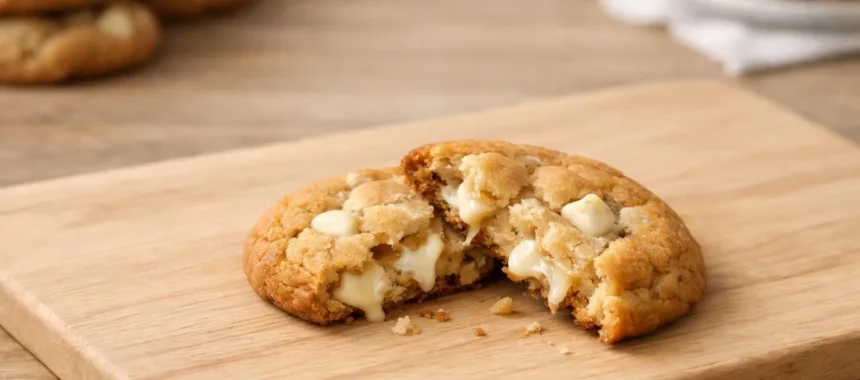 Recette facile cookies chocolat blanc moelleux en 5 étapes simples