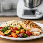 Plat complet poulet légumes thermomix sain et moderne, préparé pour transformer vos repas en 2026.