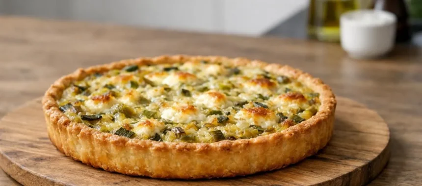 Recette tarte poireaux chèvre facile, réussir votre tarte poireaux chèvre en 5 étapes simples et