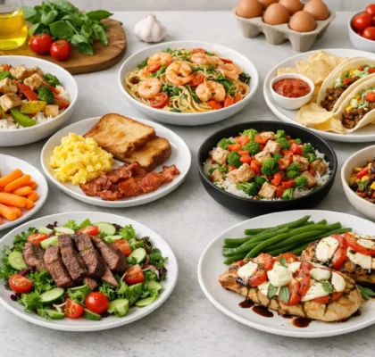 Découvrez 8 idées de repas semaine rapide pour vos soirées