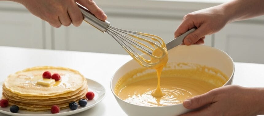 Recette Pate Crepe Facile : 2 Secrets Anti-Grumeaux en 2 Min