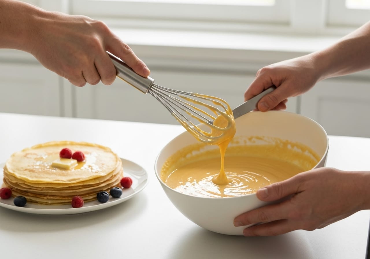 Recette Pate Crepe Facile : 2 Secrets Anti-Grumeaux en 2 Min