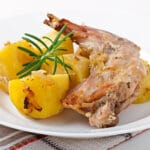 Pommes boulangères longuement confites au four