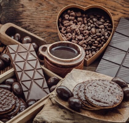 Coffret de chocolats fins à offrir en cadeau